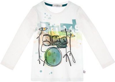 Thumbnail - Marraine Kids Shirt aus Bio Baumwolle "continuous line art"