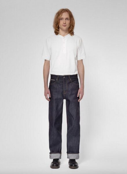 Nudie Jeans Short Sleeve Henley T-Shirt