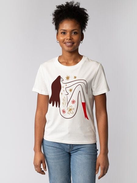 watapparel T-Shirt Frauen Love and flex