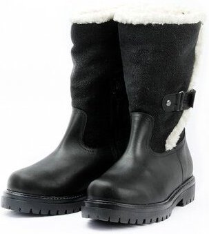 Grand Step Shoes Damen Stiefel pflanzlich gegerbtes Leder/Hanf