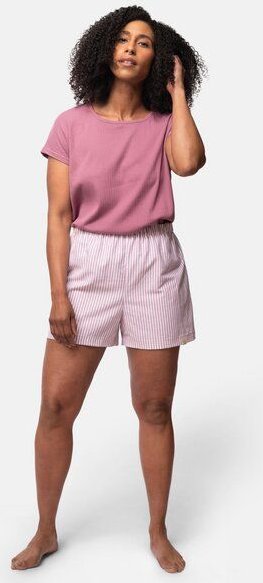 greenjama Damen Pyjama-Shorts, GOTS-zertifiziert