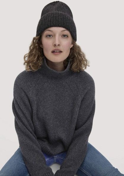 hessnatur Mütze aus Bio-Merinowolle mit Bio-Baumwolle