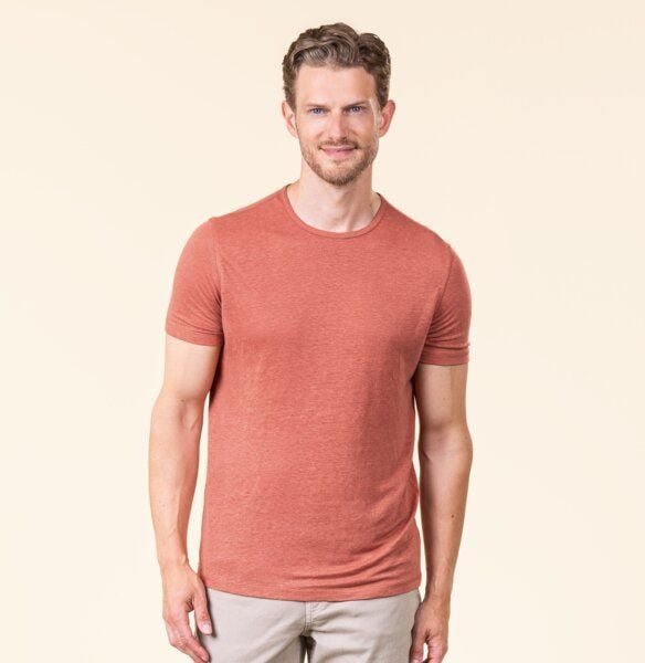 Living Crafts Leinen T-Shirt - ANDY