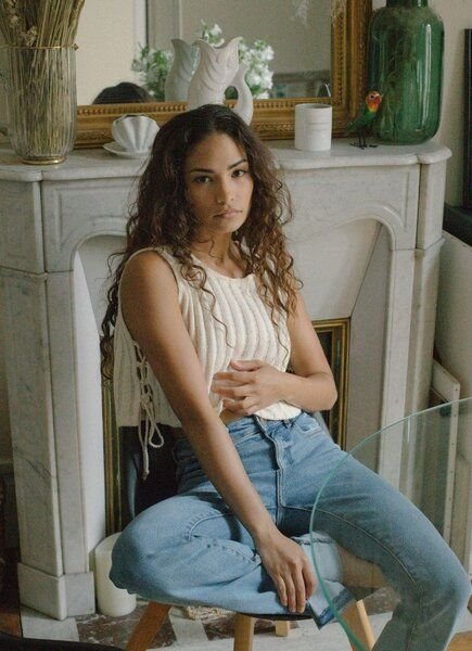 Narah Soleigh Bindetop SELENE aus Bio-Baumwolle