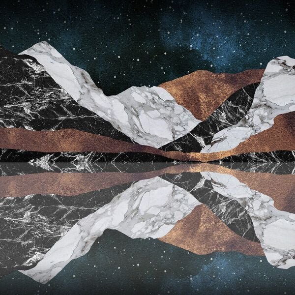 Photocircle Wandbild / Kunstdruck / Poster / Leinwand - Landscape Mountains