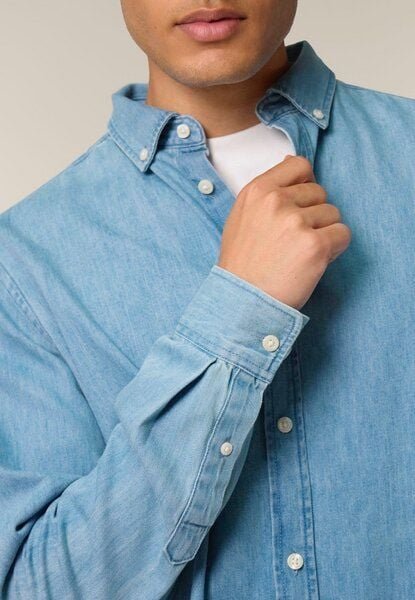 TORLAND Denimshirt DENNIS aus Bio-Baumwolle