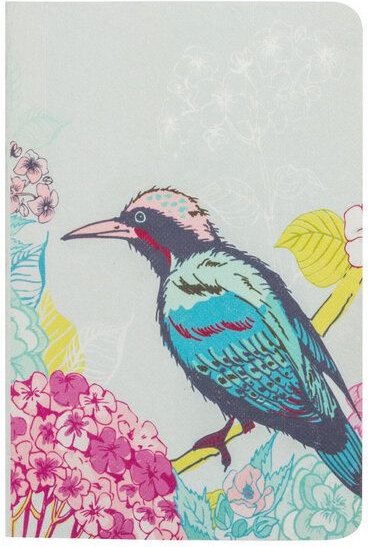 TRANQUILLO Buntes Notizbuch BIRD aus nachhaltig bewirtschafteten Wäldern