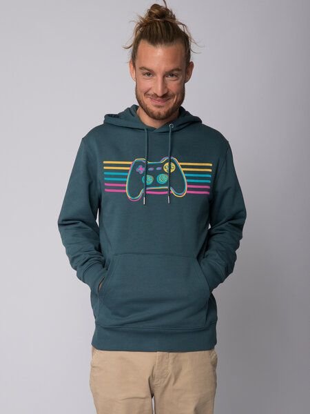 watapparel Hoodie Unisex Retro Joystick