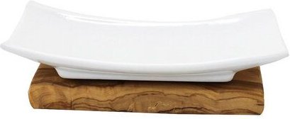 Thumbnail - Mitienda Shop Seifenablage aus Porzellan und Holz