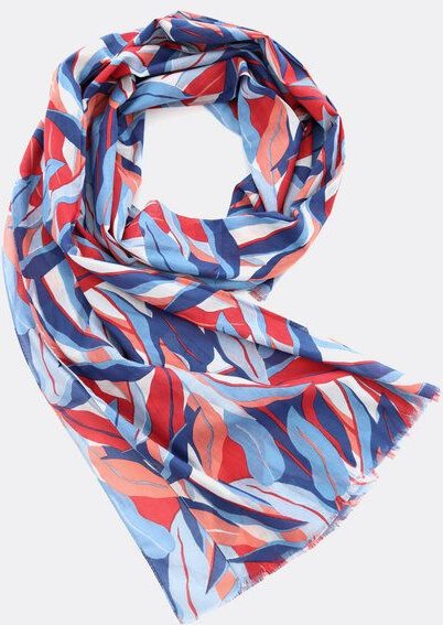 Djian Schal aus 100% Bio-Baumwolle – Big Leaves