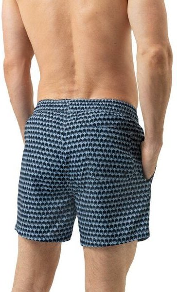 Mey Badeshort / Surfshort gestreift mit Seitentaschen "Crane Swarm"