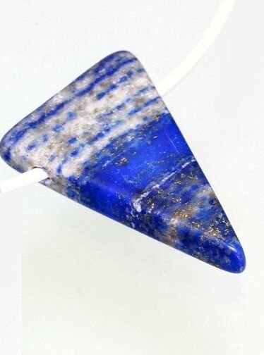 OneWorldMinerals Lapislazuli, Edelstein Schmuckanhänger, "schön geformt"