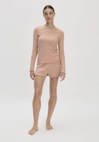 hessnatur Loungeshirt Regular PURE POINTELLE aus reiner Bio-Baumwolle