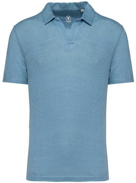 YTWOO Herren Polohemd aus 100% Leinen