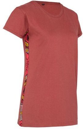 Maishameanslife Bio Kitenge Shirt - Women - Weiß/Rot/Schwarz/Grün