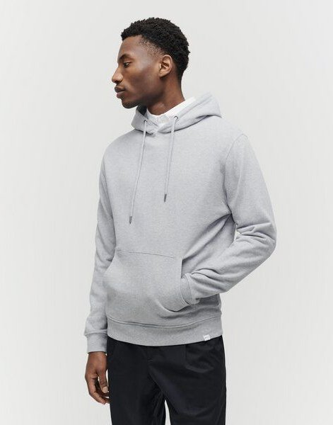 SANVT Der Perfekte Hoodie - Grau Meliert