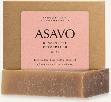Thumbnail - ASAVO Duschseife Kokosmilch no. 06 - BIO - vegane Milchseife