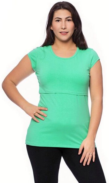 Milchshake 103 BASIC Umstands- und Stillshirt kurzarm aus Bio-Baumwolle