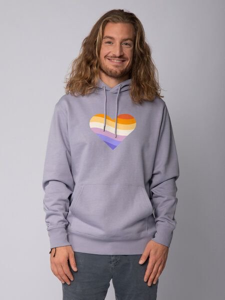 watapparel Hoodie Unisex Rainbow Heart