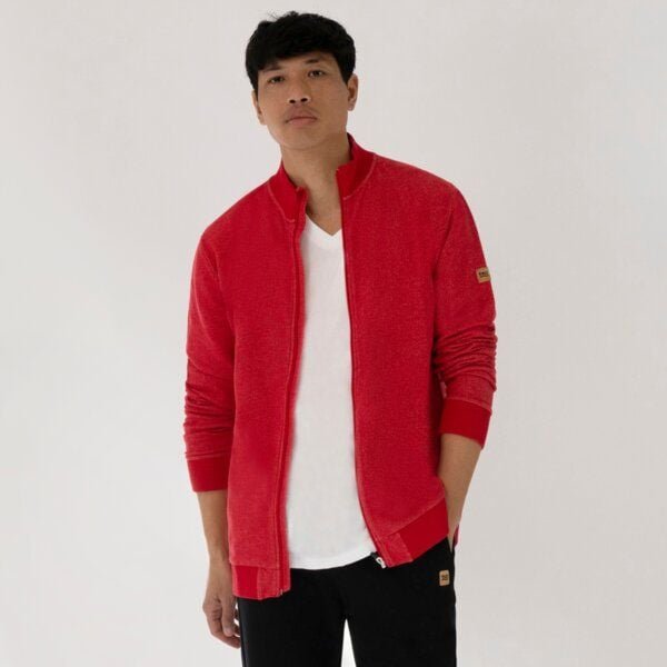 TAO Sportswear Bequeme Herren Freizeitjacke FRÄNCKY aus Bio-Baumwolle