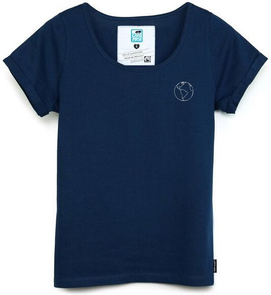 GARY MASH Shirt Taylor Miniprint Erde aus Biobaumwolle