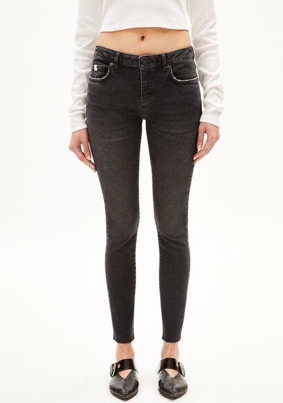 ARMEDANGELS TAYNAA Damen Skinny Jeans Low Waist Bio-Baumwoll Mix X-Stretch