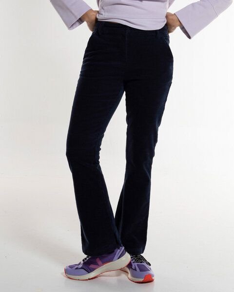 Alma & Lovis Stylische Kordhose mit Seitenschlitz | Kordhose