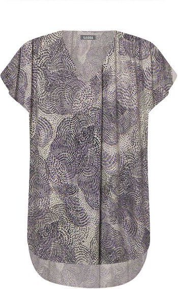 WiDDA berlin gemusterte Sommerbluse BEAT radiance aus ECOVERO®