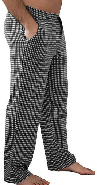 Leela Cotton Herren Homewear Hose Schlafhose 2 Farben Bio-Baumwolle Pyjamahose