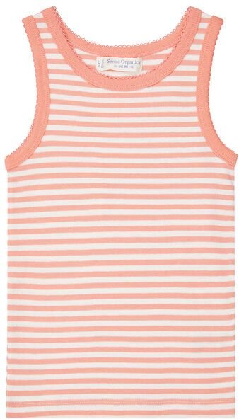 Sense Organics & friends in cooperation with GARY MASH Mädchen Unterhemd mit Palmen oder Ringel aus Biobaumwolle