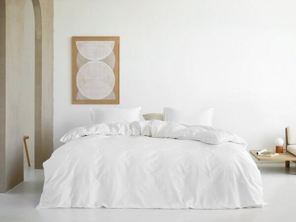 Yumeko Bettwäsche Baumwollsatin White Moon