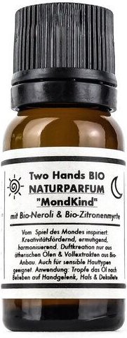 Two Hands BIO Naturparfum „MondKind“ mit Bio-Neroli & Bio-Zitronenmyrte - Bio Vegan
