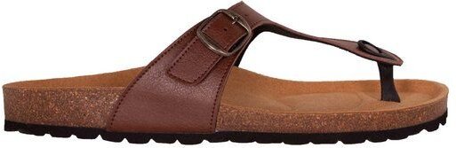 Shoezuu Vegan Vegane Zehentrenner Fußbett Sandalen aus Kork und Mikrofasern