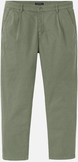 Herren Chino mit Bundfalte aus Bio-Baumwoll Mix - OAK - recolution