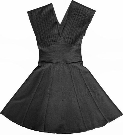 vincente Strickkleid