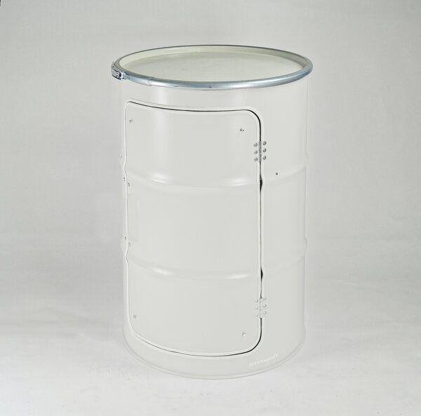 Lockengelöt Der HiFi-Schrank aus einem Hamburger Ölfass - made in Hamburg