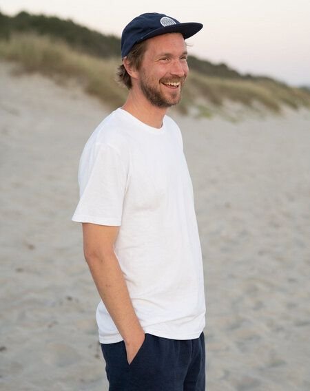 FUXBAU Männer Basic T-Shirt