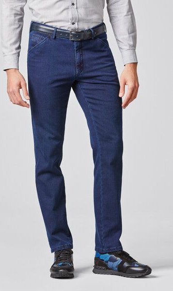 Thumbnail - MEYER Super-Stretch Cotton Wool Denimchino
