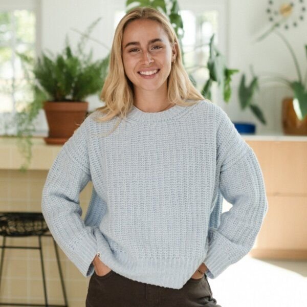 NORDLICHT Wollpullover Mara aus 100% recycelter Wolle