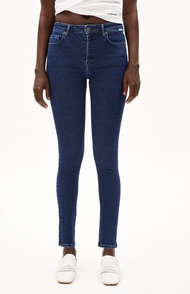 Thumbnail - ARMEDANGELS TILLAA - Damen Skinny Jeans Mid Waist Bio-Baumwoll Mix  X-Stretch