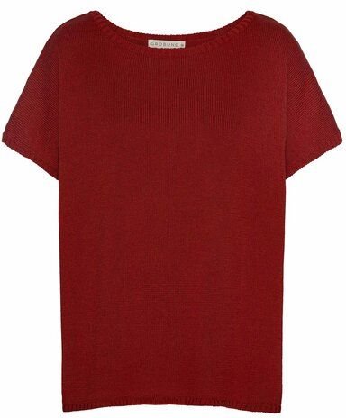 GROBUND Das Strick-Tee Kirsten - GOTS zertifiziert