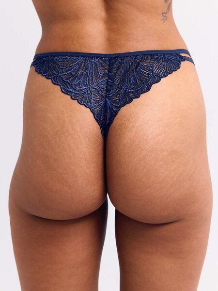 Thumbnail - erlich textil Fluid Lace String mit Spitze aus recyceltem Polyamid, made in Europe