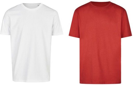 Brandless Basic Bio T-Shirt (Men Nr.3 ) Doublepack GOTS