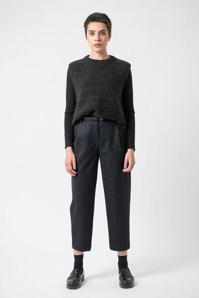 Grenz/gang Damen Pullunder Ella aus Wolle (kbT)