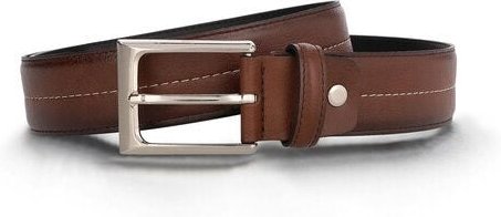 Nae Vegan Shoes NAE Andreu Brown Herrengürtel, veganer, eleganter