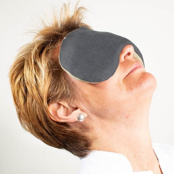 nahtur-design Augenmaske zur Entspannung aus Leinen