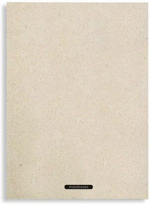 matabooks® Nachhaltiges A5 Notizbuch/Tagebuch/Schreibblock aus Graspapier – Nava