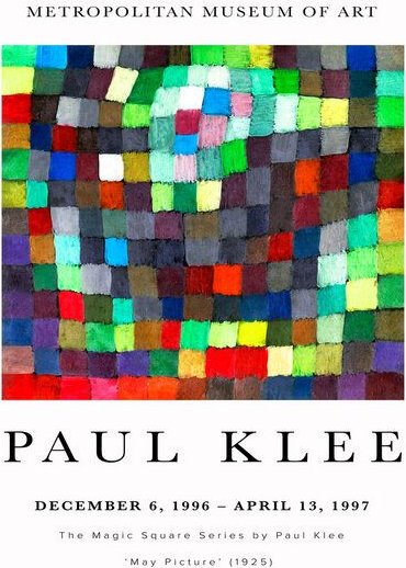 Photocircle Poster / Leinwandbild - May Picture by Paul Klee