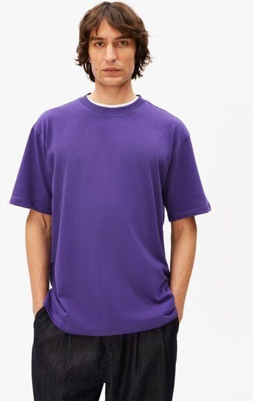 ARMEDANGELS MAARKOS Herren T-Shirt aus Baumwoll-Mix