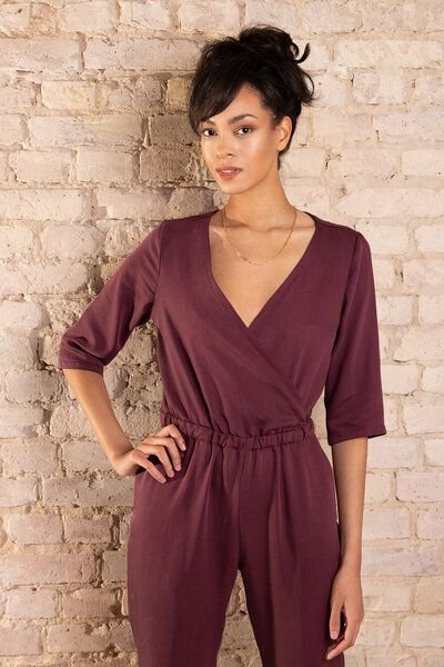 l'amour est bleu Tencel Overall